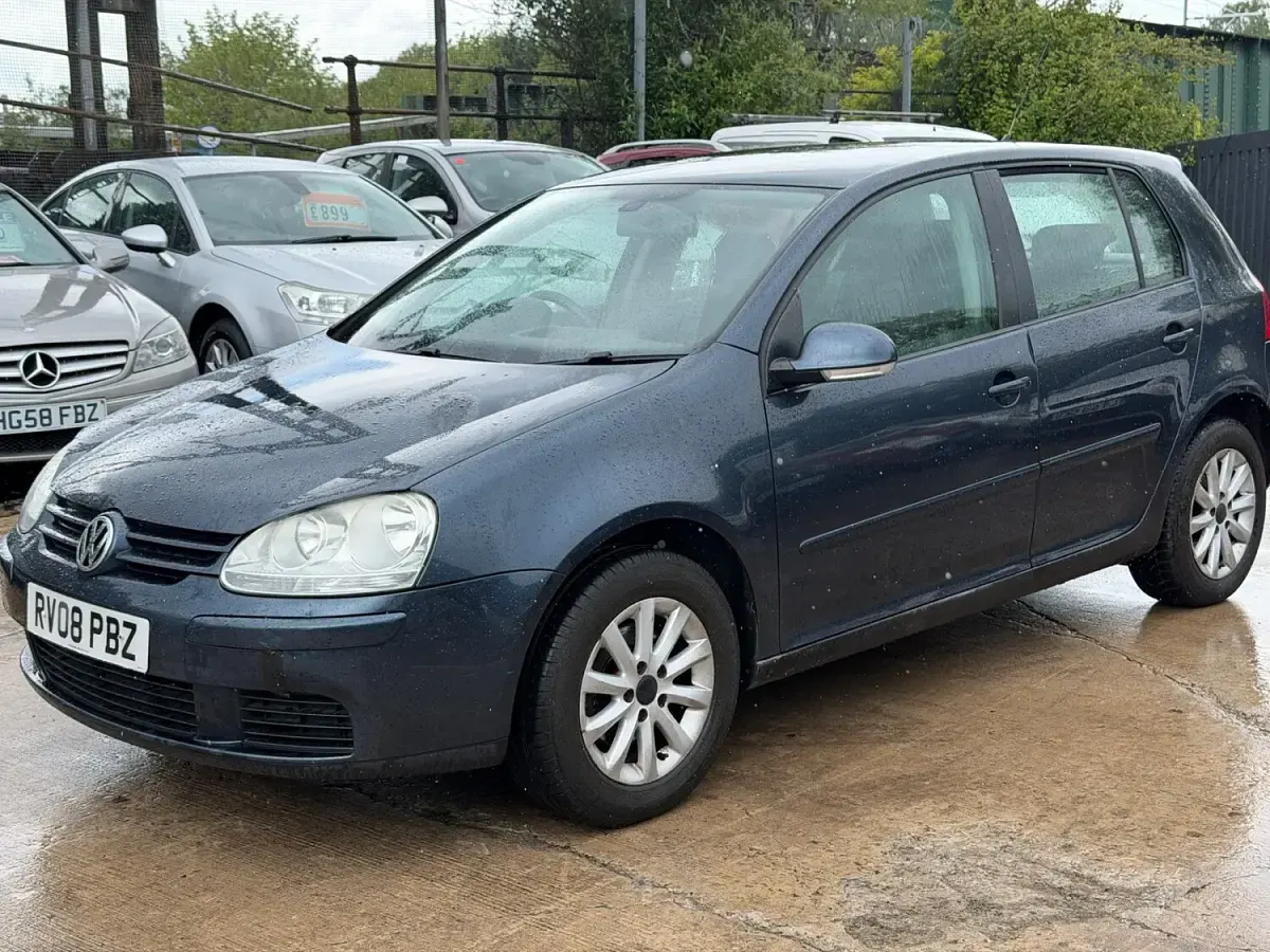 Used VW Golf V Match 2008 Blue Hatchback