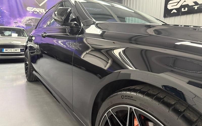 Used Mercedes E350 AMG Line Premium 299 HP (219 kW) 2018 Black Sedan