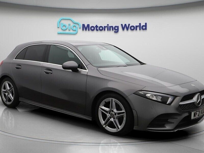 Grey Used 2021 Mercedes A220 AMG line Hatchback | £16,800 (Good price) - Image 1/4