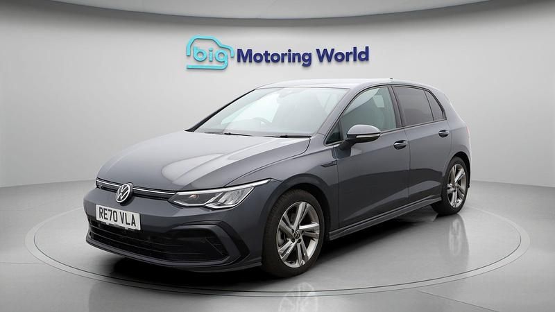 Used VW Golf VIII R-line 148 HP (108 kW) 2020 Grey Hatchback