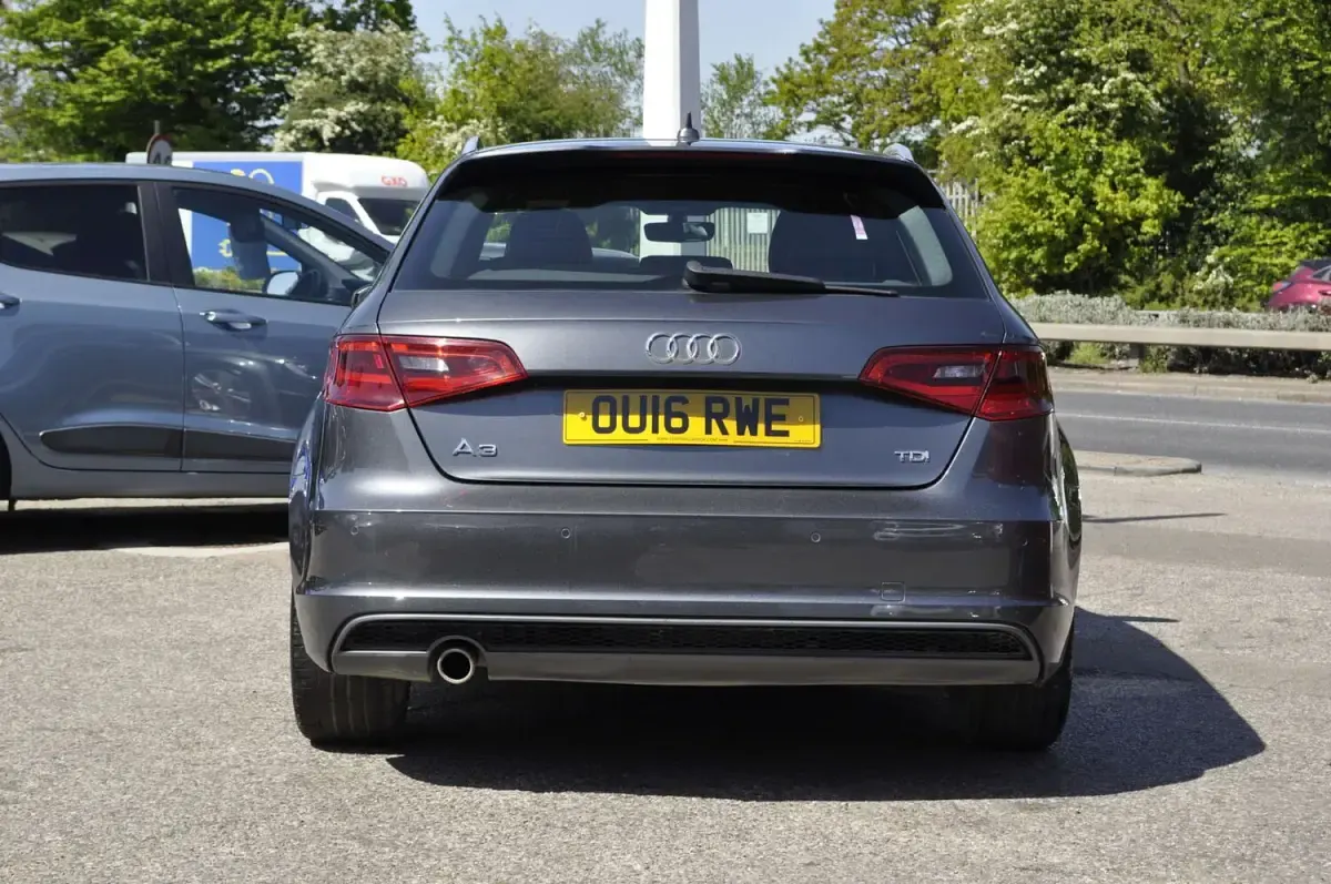 Used Audi A3 Sportback S-Line 110 HP (80 kW) 2016 Grey Hatchback