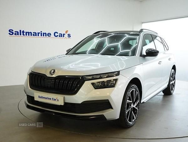 Silver Used 2021 Skoda Kamiq Monte Carlo SUV | £16,990 (Good price) - Image 1/4