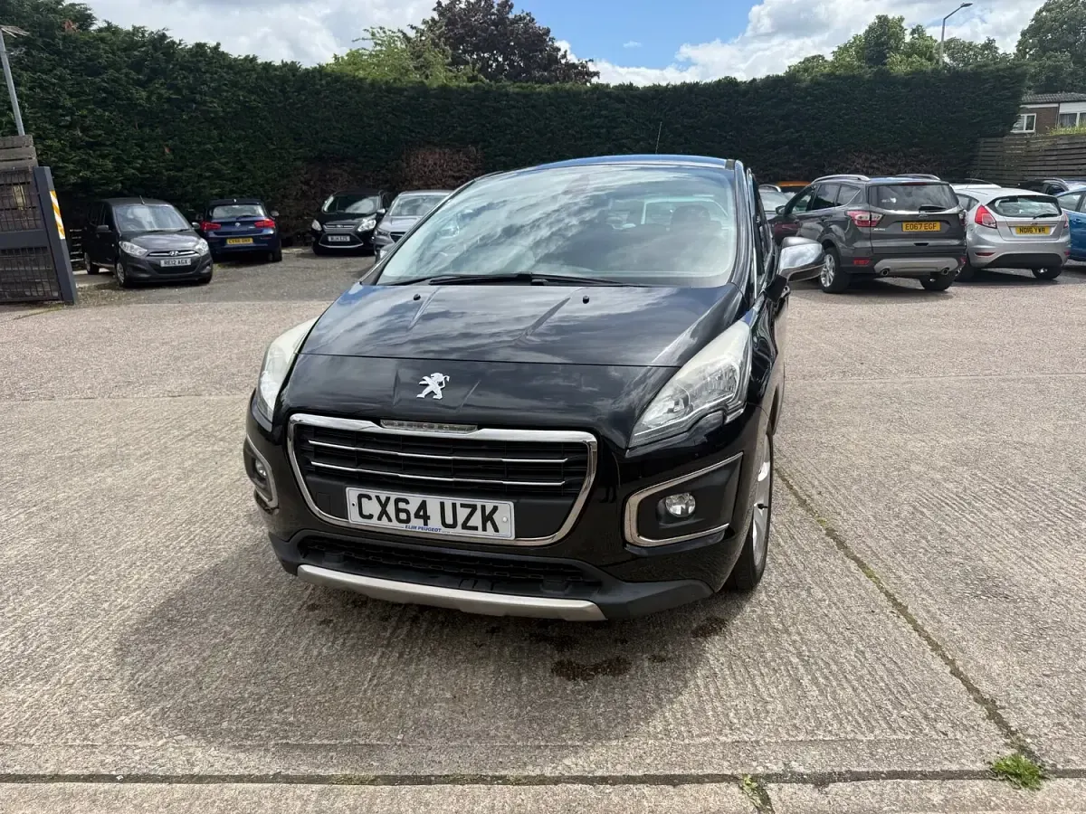 Used Peugeot 3008 Active 115 HP (84 kW) 2014 Black Estate