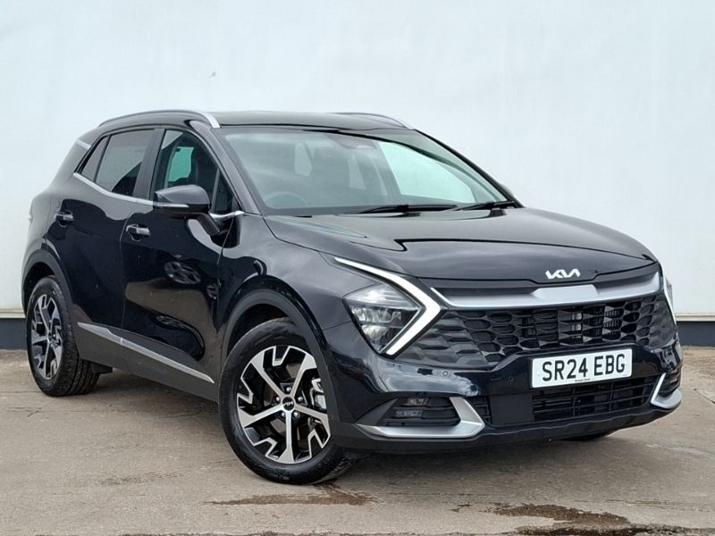 Black Used 2024 Kia Sportage 2 SUV | £28,998 (Fair price) - Image 1/4