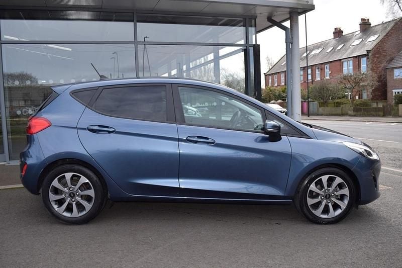 Used Ford Fiesta Trend 2021 Blue Hatchback