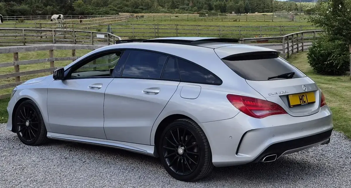 Used Mercedes CLA220 AMG 177 HP (130 kW) 2016 Silver Coupe
