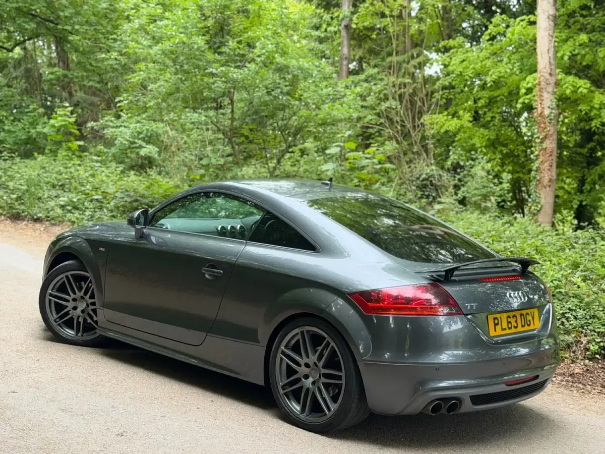 Used Audi TT Black Edition 184 HP (135 kW) 2014 Grey Coupe