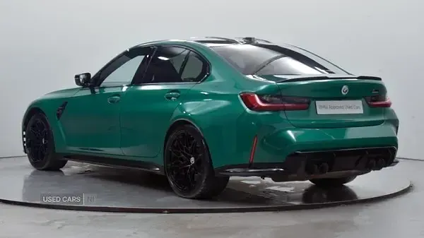 Begagnad BMW M3 Competition Edition 503 HK (369 kW) 2023 Grön Sedan