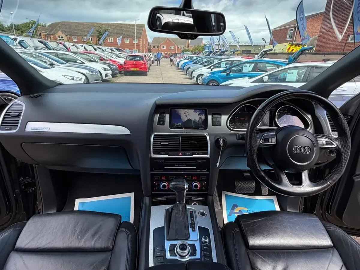 Used Audi Q7 S-Line 245 HP (180 kW) 2014 Black SUV