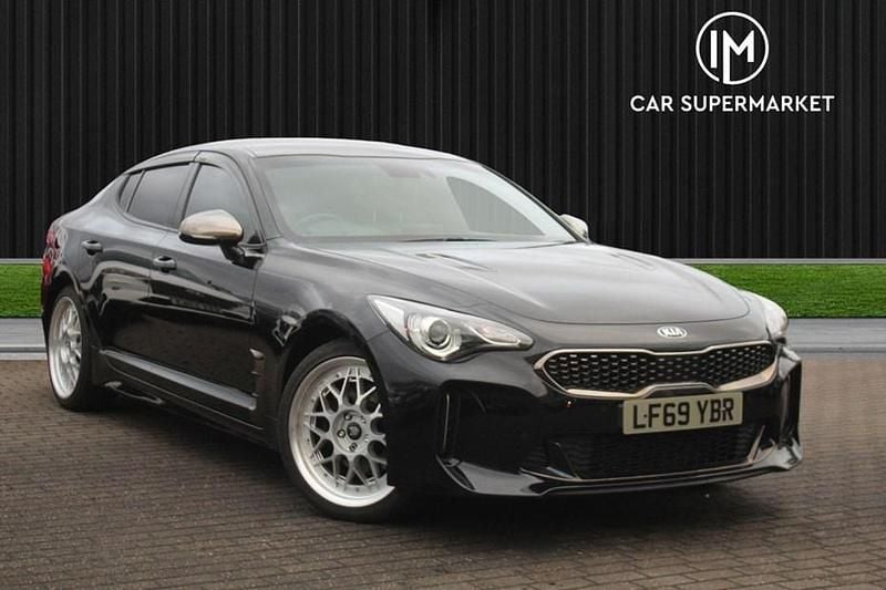 Black Used 2019 Kia Stinger GT-Line Hatchback | £18,385 (Fair price) - Image 1/1