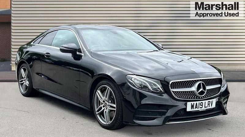 Black Used 2019 Mercedes E300 AMG line Coupe | £22,097 (Good price) - Image 1/4