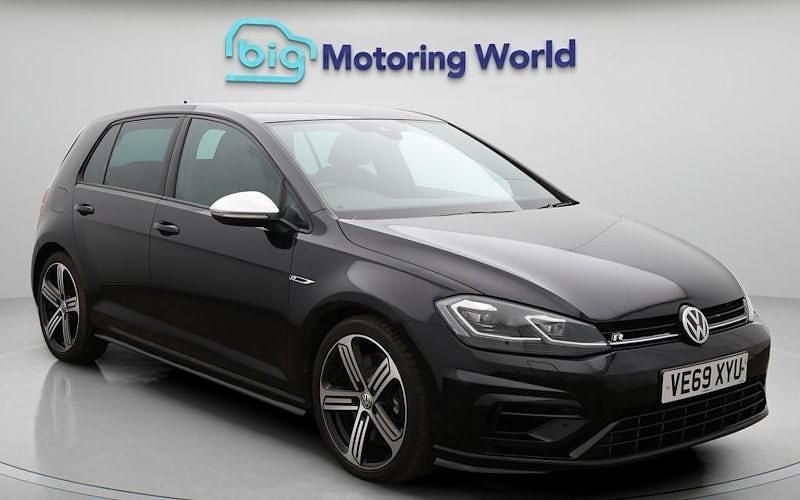Used VW Golf VII R 300 HP (220 kW) 2019 Black Hatchback