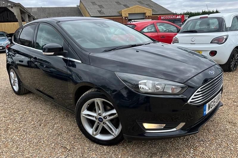 Black Used 2015 Ford Focus Titanium Hatchback | £3,999 (Fair price) - Image 1/1
