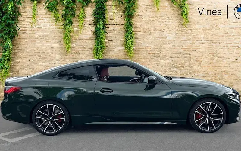 Used BMW 420 M Sport 190 HP (139 kW) 2022 Green Coupe