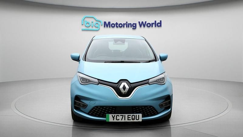 Used Renault Zoe GT-Line 100 kW (136 HP) 2021 Blue Hatchback
