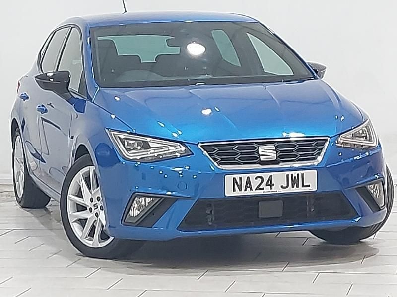 Blue Used 2024 Seat Ibiza FR Hatchback | £16,998 (Fair price) - Image 1/4