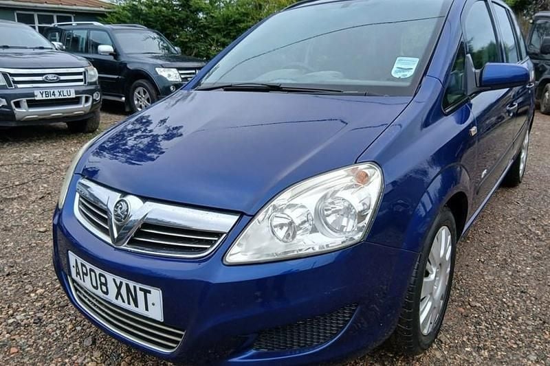 Blue Used 2008 Vauxhall Zafira MPV | £1,299 (Good price) - Image 1/1