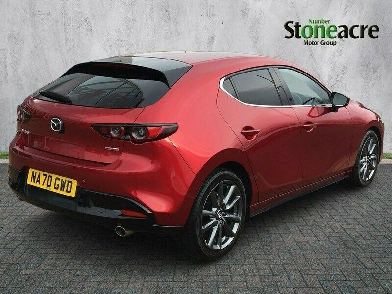 Used Mazda 3 Inclusive 120 HP (88 kW) 2020 Red Hatchback