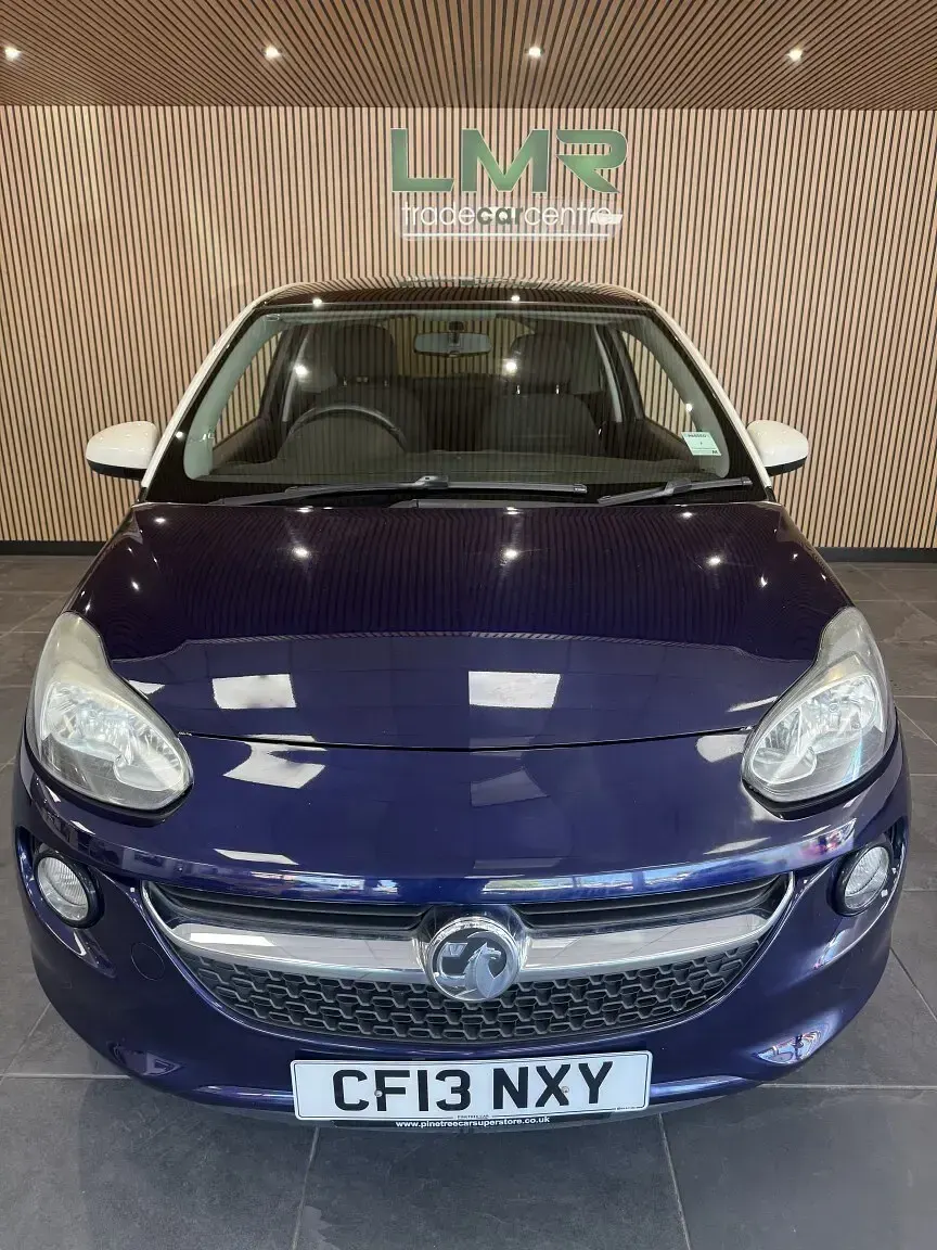 Used Vauxhall Adam Glam 2013 Blue Hatchback