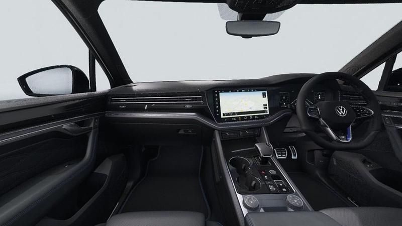 New VW Touareg R 2025 Blue SUV