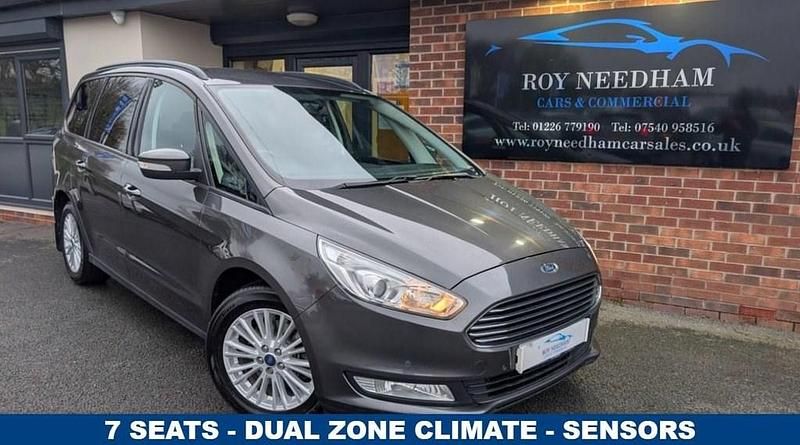 Begagnad Ford Galaxy Zetec 150 HK (110 kW) 2018 Grå Minibuss