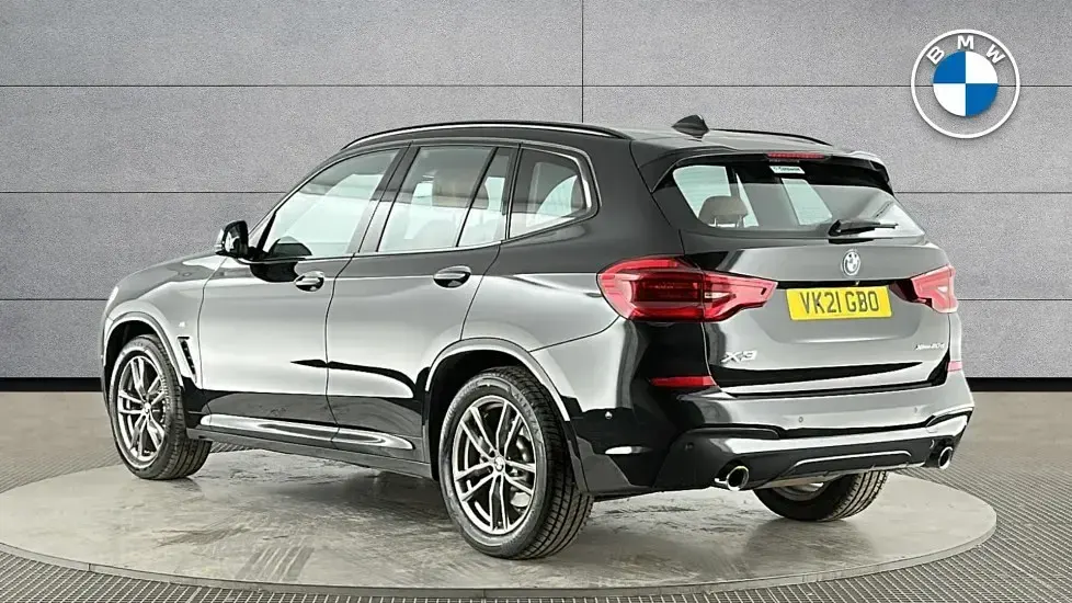 Used BMW X3 M Sport 190 HP (139 kW) 2021 Black SUV