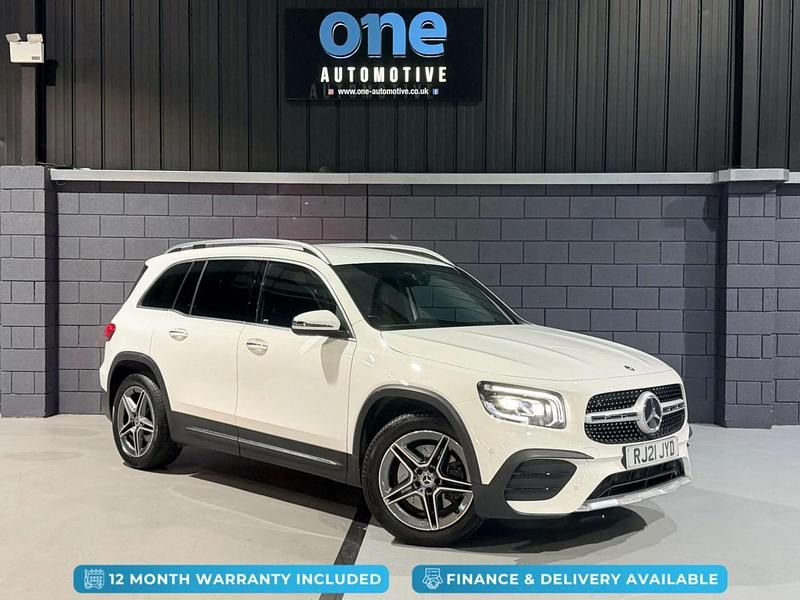 Used Mercedes GLB220 AMG Line Premium 190 HP (139 kW) 2021 White SUV