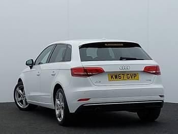 Used Audi A3 Sport 115 HP (84 kW) 2018 White Sedan