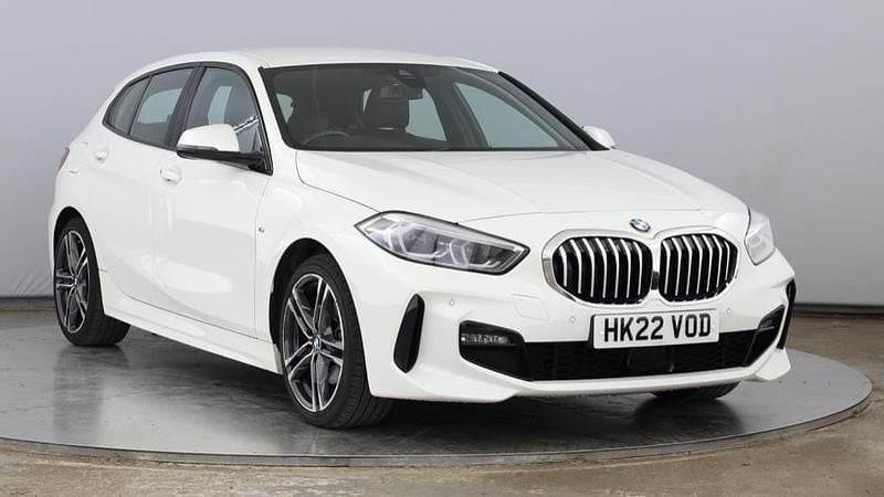 White Used 2022 BMW 118 M Sport Hatchback | £20,999 (Fair price) - Image 1/4
