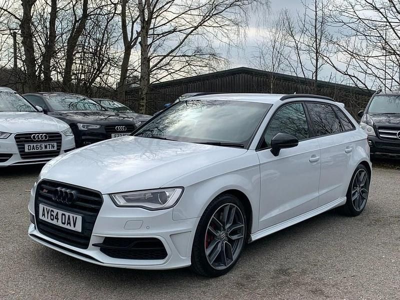 Used Audi S3 Sportback Advanced 300 HP (220 kW) 2014 White Hatchback