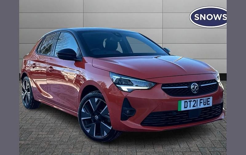 Used Vauxhall Corsa-e SRi 100 kW (136 HP) 2020 Orange Hatchback