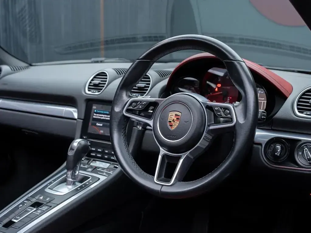 Used Porsche 718 Boxster 300 HP (220 kW) 2016 Black Cabriolet