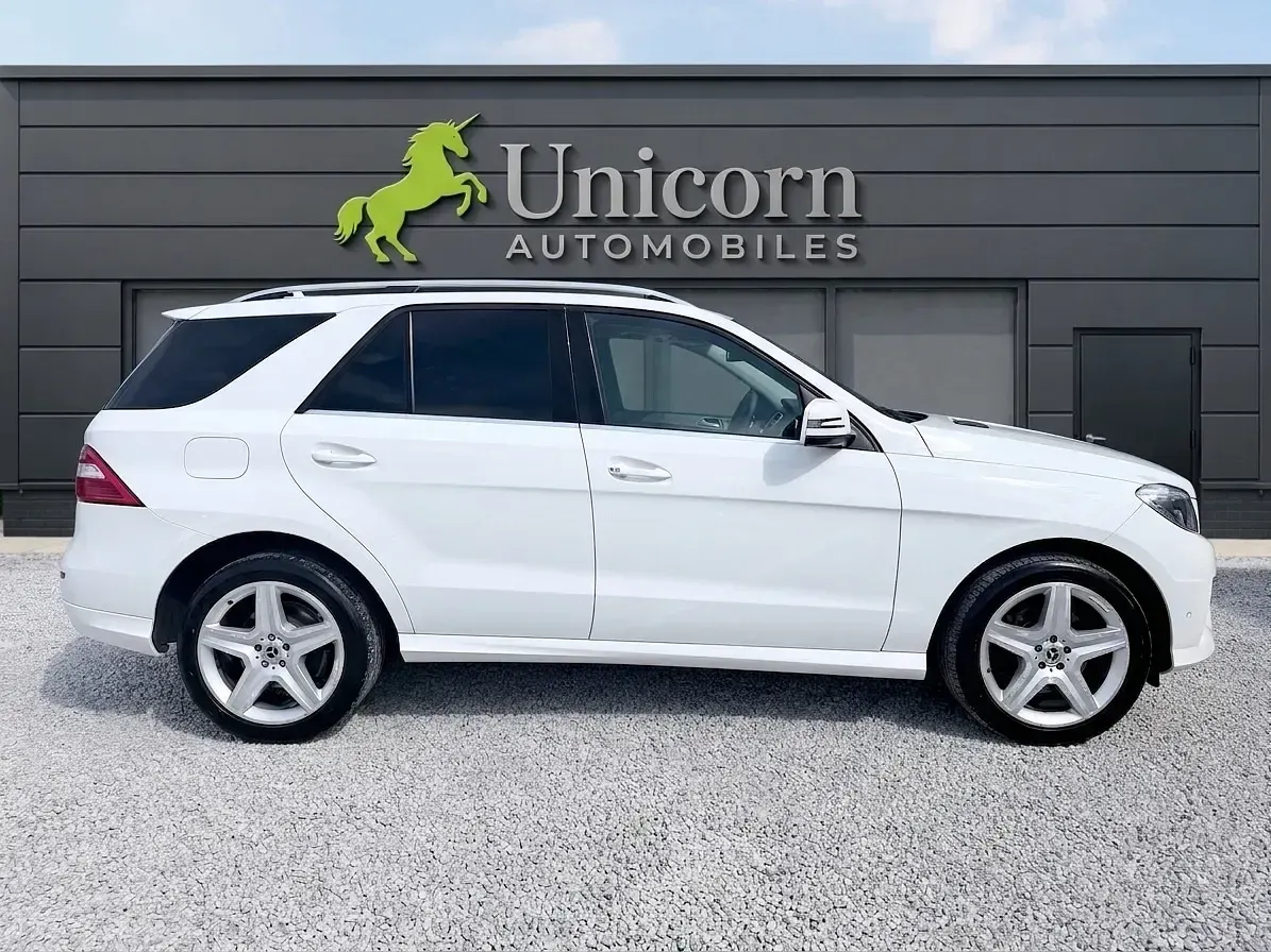 Used Mercedes ML250 AMG line 2015 White SUV