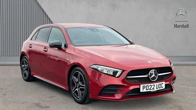 Red Used 2022 Mercedes A200 AMG Line Premium Hatchback | £22,662 (A bit pricey) - Image 1/4