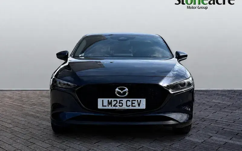 Used Mazda 3 Exclusive-Line 140 HP (102 kW) 2025 Blue Hatchback