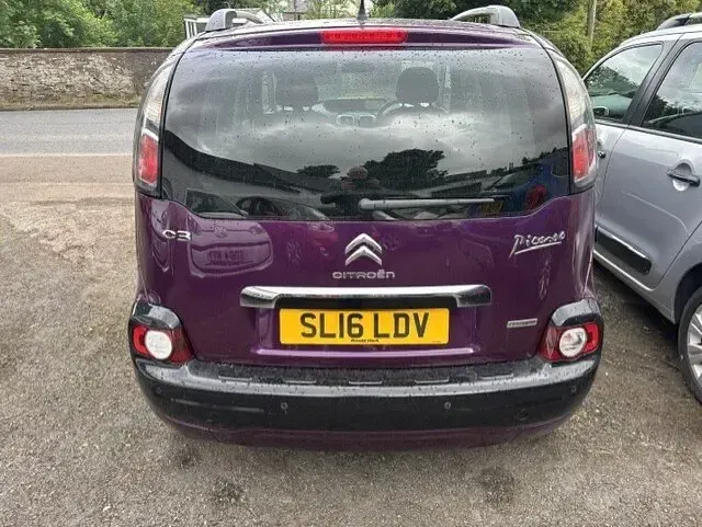 Used Citroën C3 Picasso Platinum 100 HP (73 kW) 2016 Purple MPV