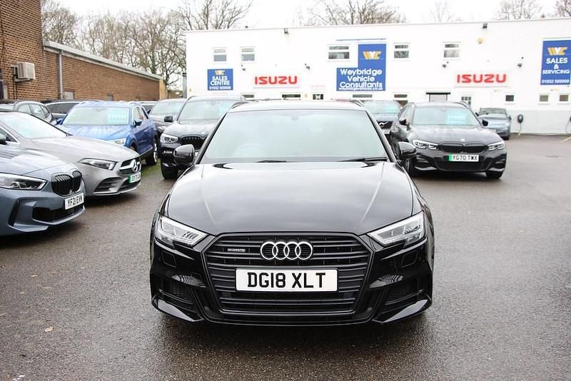Black Used 2018 Audi A3 Black Edition Hatchback | £18,995 (Good price) - Image 1/4