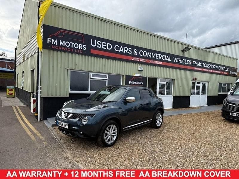 Blue Used 2016 Nissan Juke N-Connecta SUV | £6,600 (Fair price) - Image 1/3