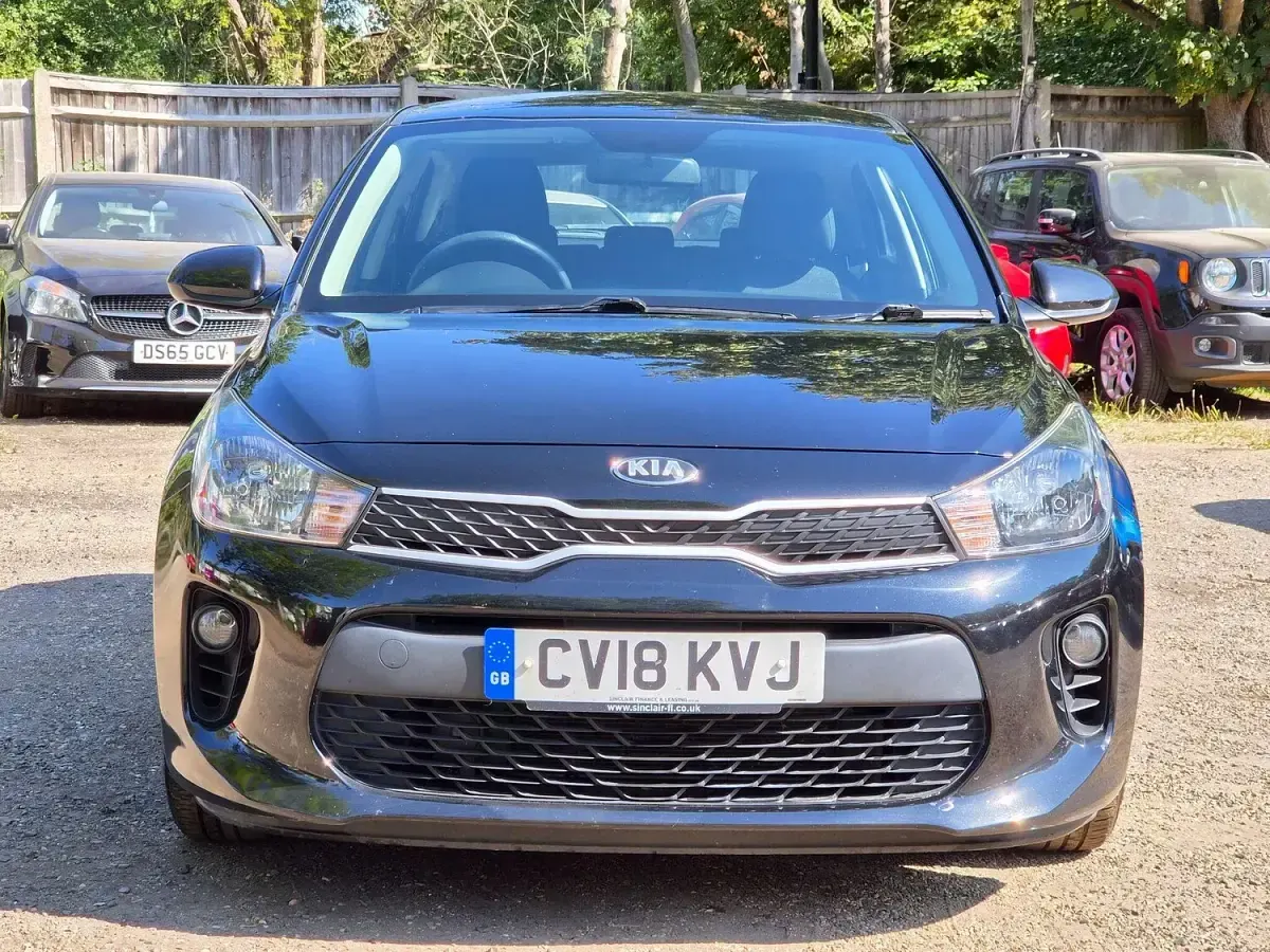 Used Kia Rio 83 HP (61 kW) 2018 Black Hatchback