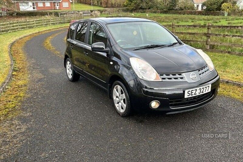 Black Used 2008 Nissan Note Acenta MPV | £1,395 (Fair price) - Image 1/1