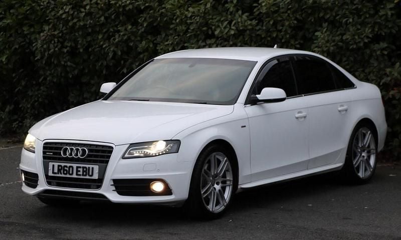 Used Audi A4 S-Line 2010 White Sedan