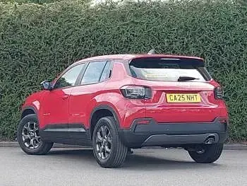 Used Jeep Avenger Longitude 100 HP (73 kW) 2025 Red SUV