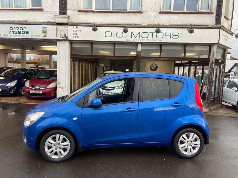 Used Vauxhall Agila 94 HP (69 kW) 2012 Blue MPV