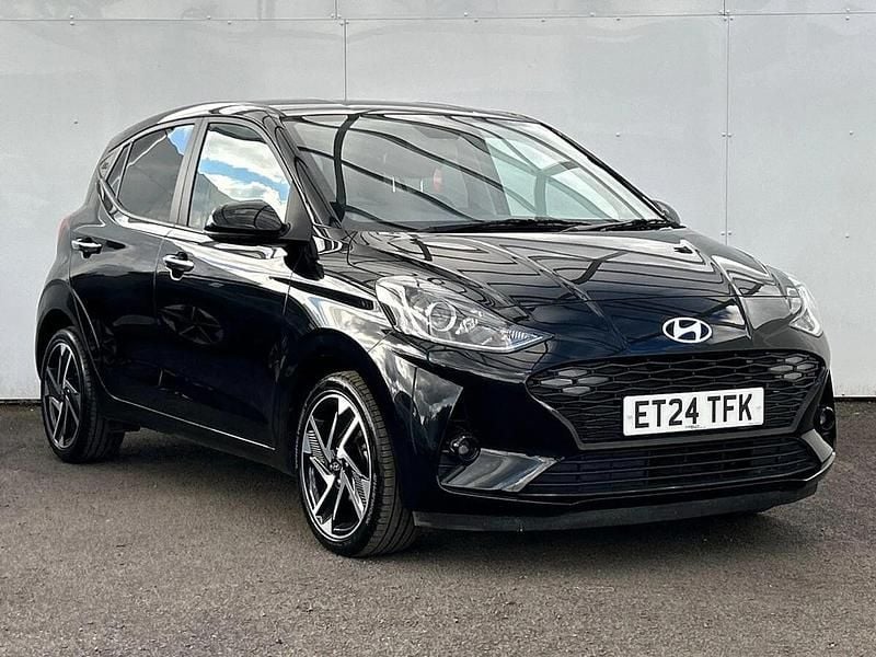 Black Used 2024 Hyundai i10 Premium Hatchback | £15,119 (Fair price) - Image 1/4