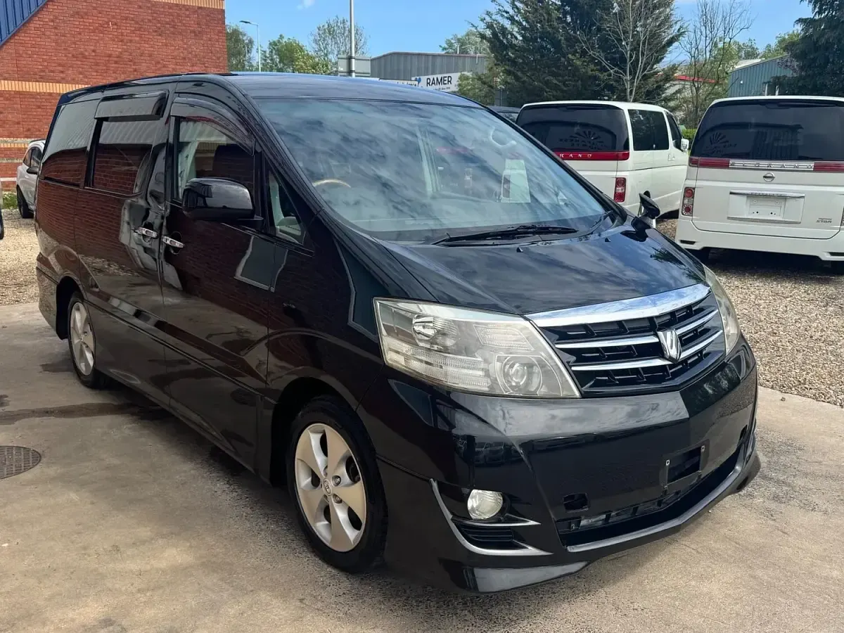 Used Toyota Alphard 2007 Black MPV