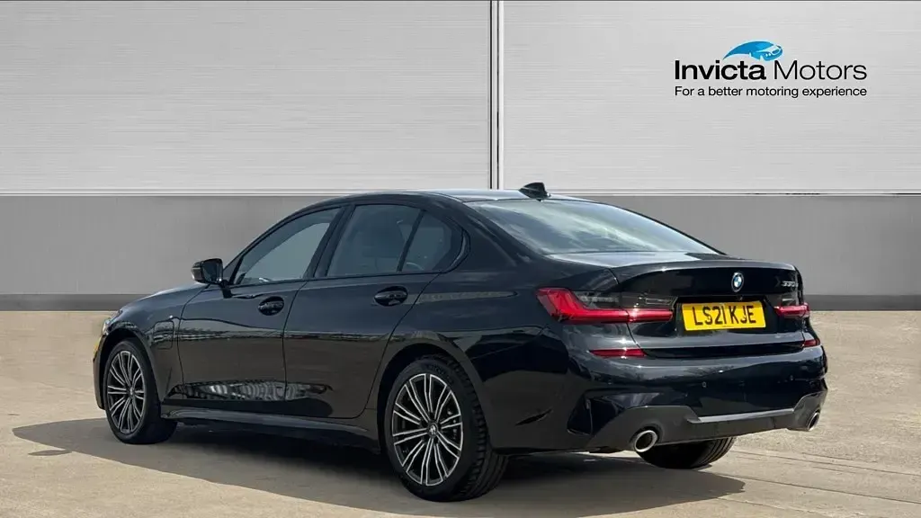 Used BMW 330e M Sport 292 HP (214 kW) 2021 Black Sedan