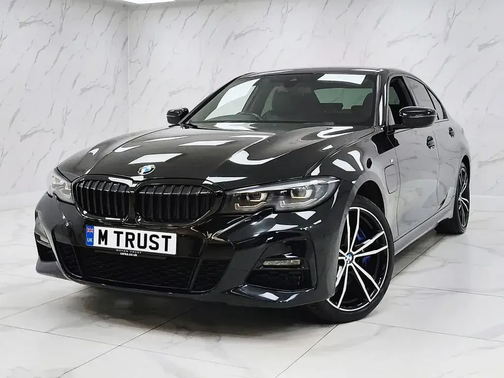 Used BMW 330e M Sport 292 HP (214 kW) 2021 Black Sedan