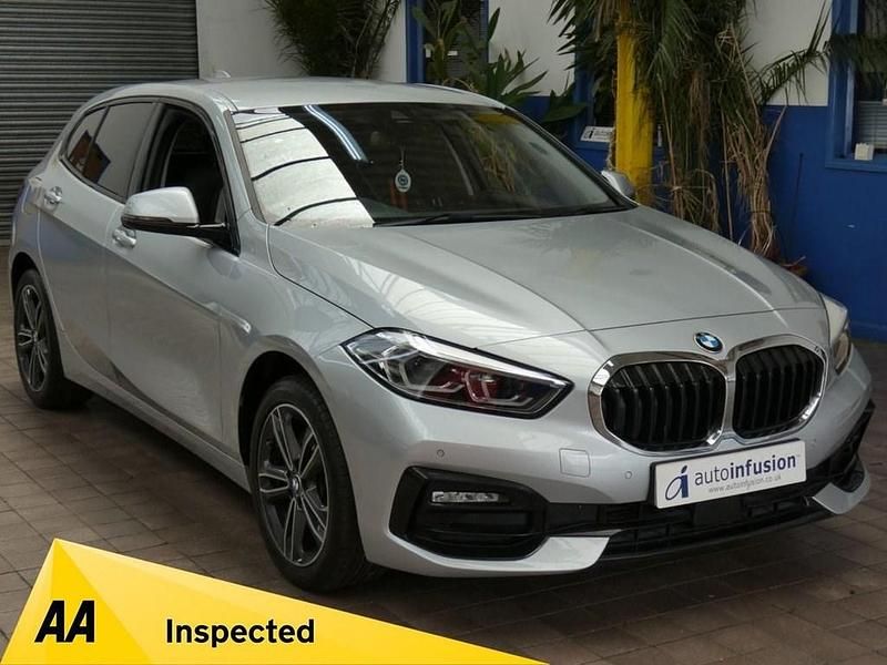 Used BMW 116 Sport Line 116 HP (85 kW) 2020 Silver Hatchback