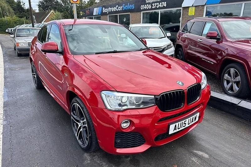 Red Used 2015 BMW X4 M Sport SUV | £12,995 (Fair price) - Image 1/1