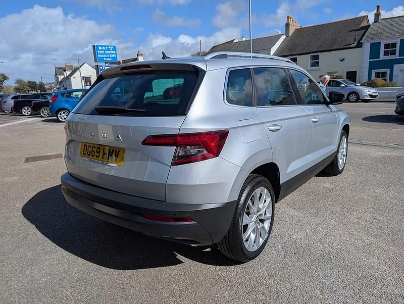 Used Skoda Karoq SE L 150 HP (110 kW) 2019 Silver SUV